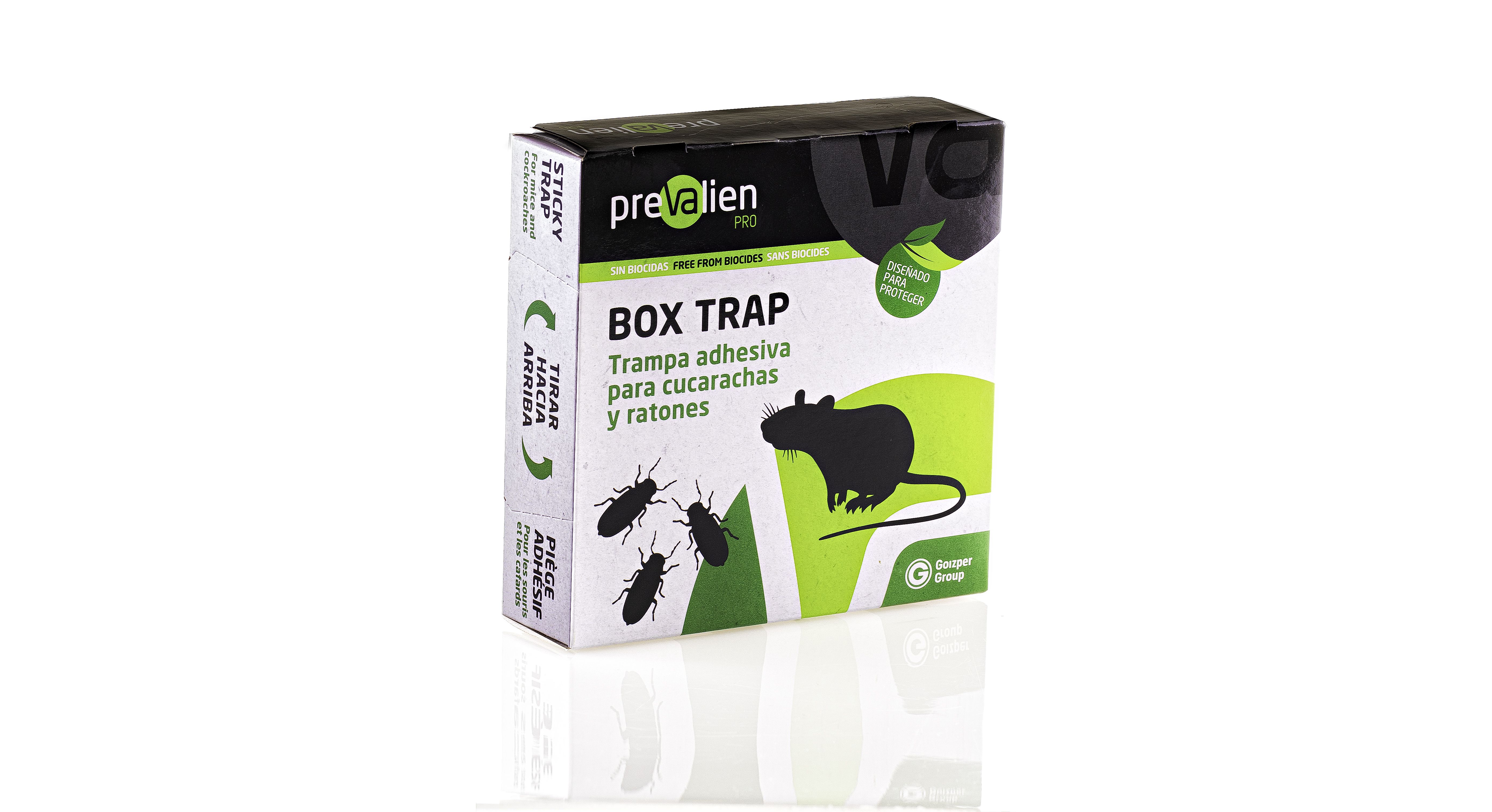 PREVALIEN PRO TRAMPA CUCARACHAS Y RATONES BOX TRAP